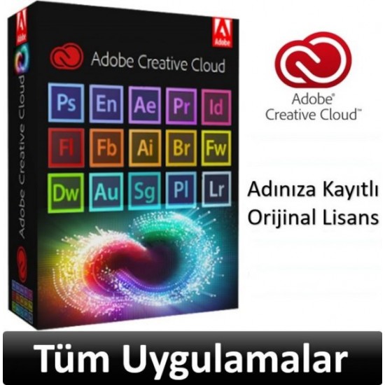 Adobe Creative Cloud Tüm Uygulamalar